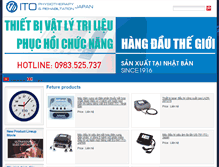 Tablet Screenshot of itovn.com.vn